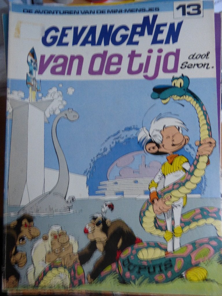 de minimensjes nr 13   gevangen in de tijd, Boeken, Ophalen of Verzenden