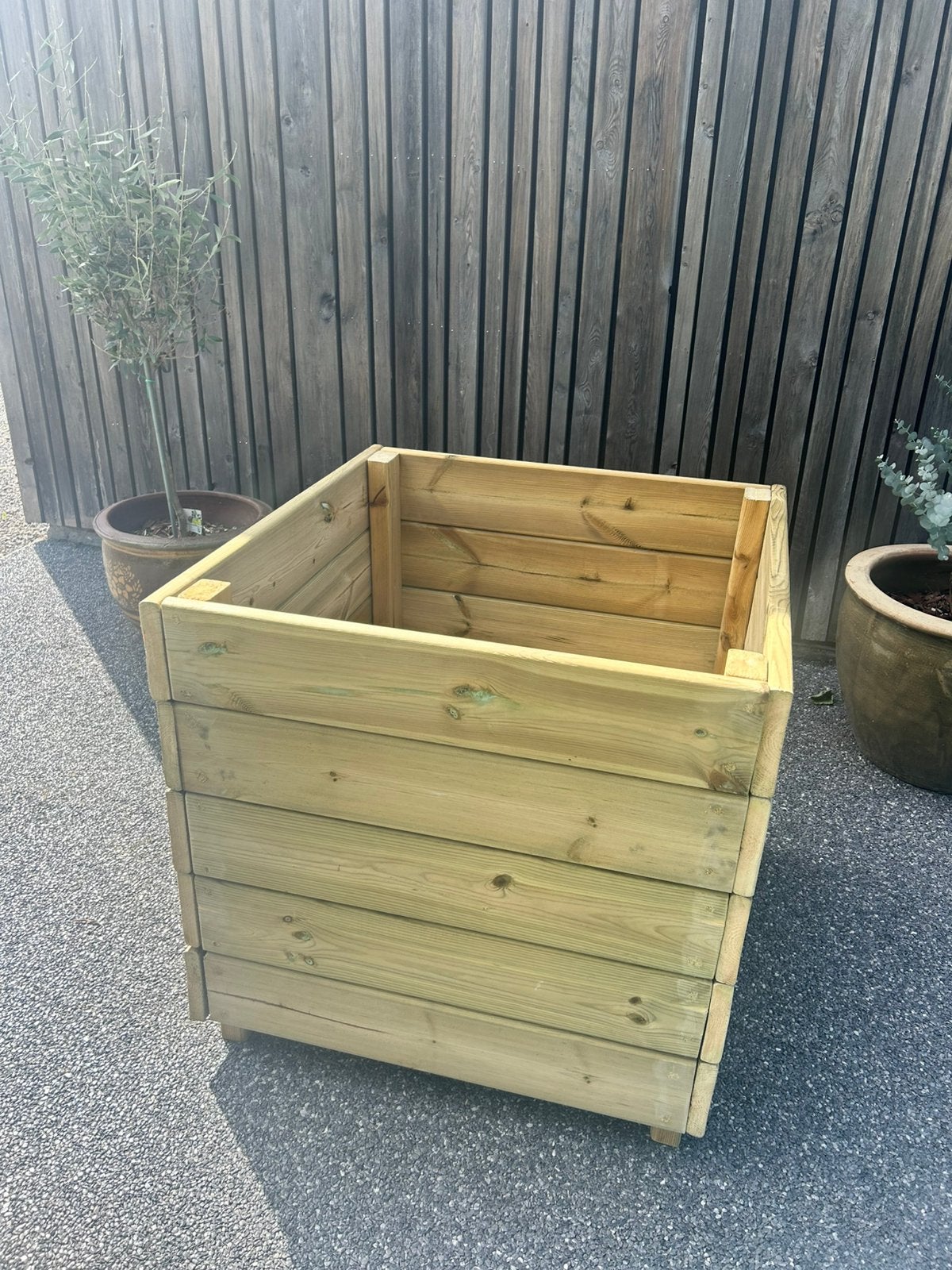 Plantenbak hout NIEUW, Tuin en Terras, Ophalen, Nieuw
