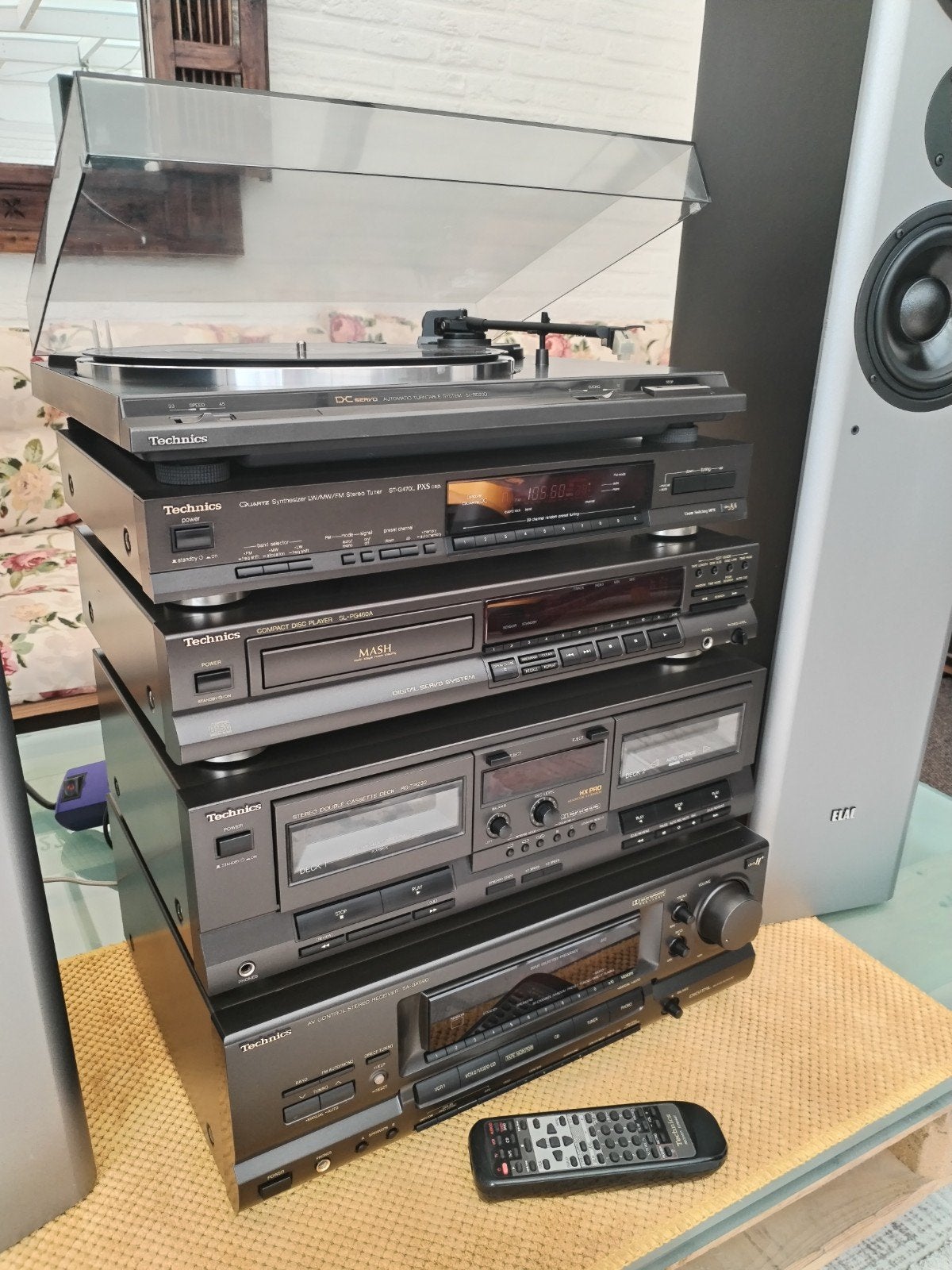 technics stereo hifi, TV, Hi-fi & Vidéo, Enlèvement