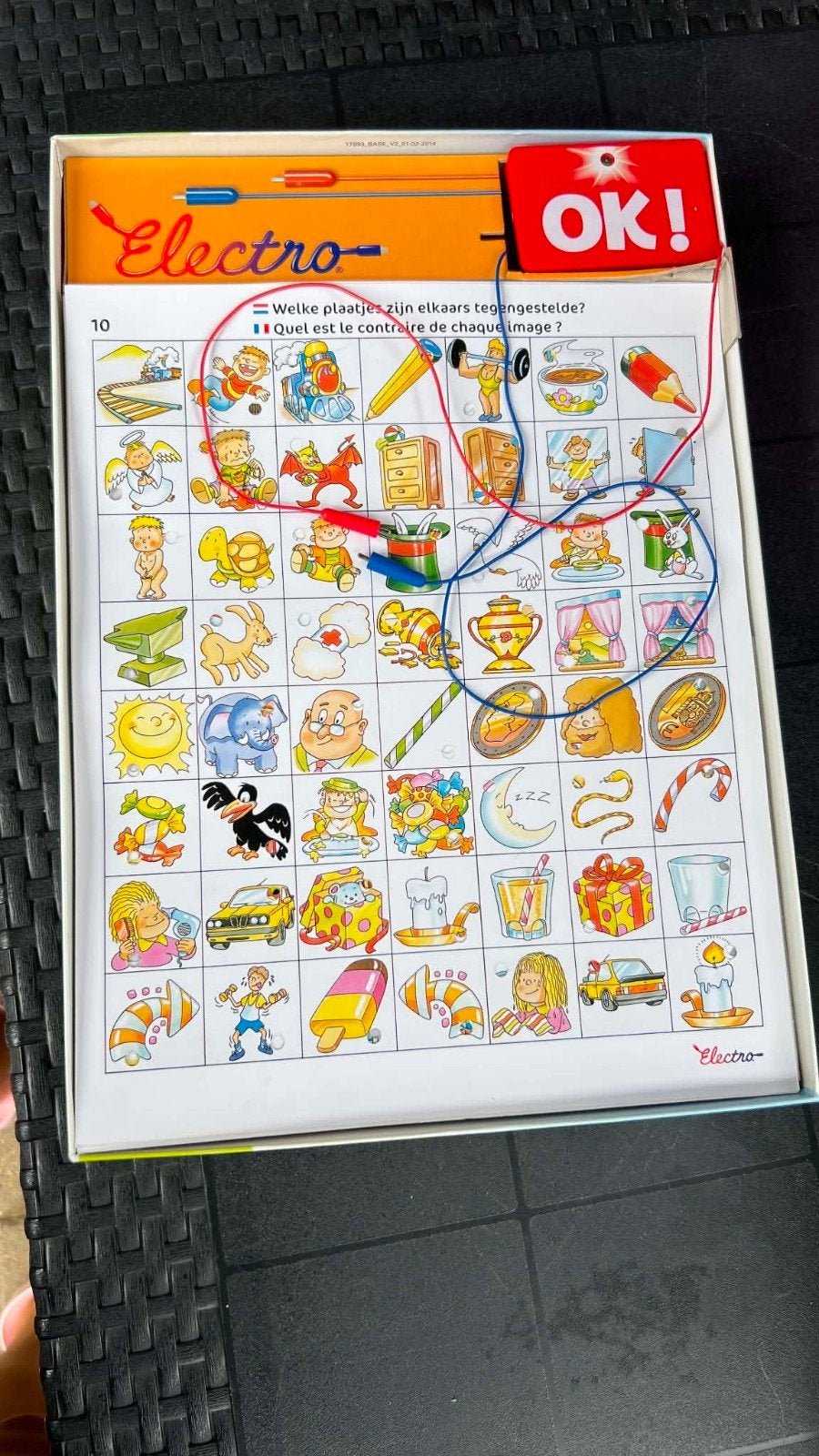Bord spellen Electro naar school / Prinsessia, Ophalen