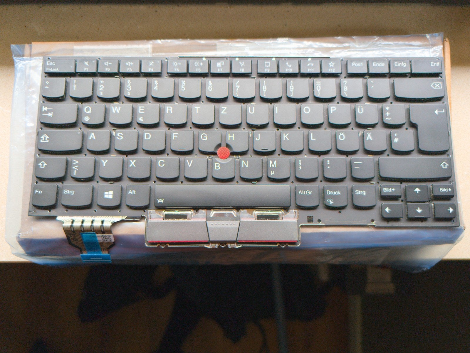 Lenovo Thinkpad yoga x1 Keyboard replacement part (german) q, Computers en Software, Ophalen of Verzenden, Qwertz, Refurbished