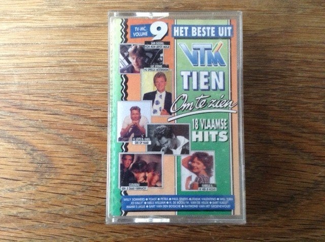 muziekcassette het beste uit tien om te zien 9, Enlèvement ou Envoi, En néerlandais, 1 cassette audio, Originale