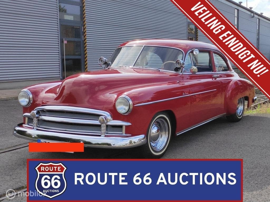 Chevrolet Styleline Deluxe | 1950 | Route 66 Auctions, Achat, Entreprise, Chevrolet, Boîte manuelle