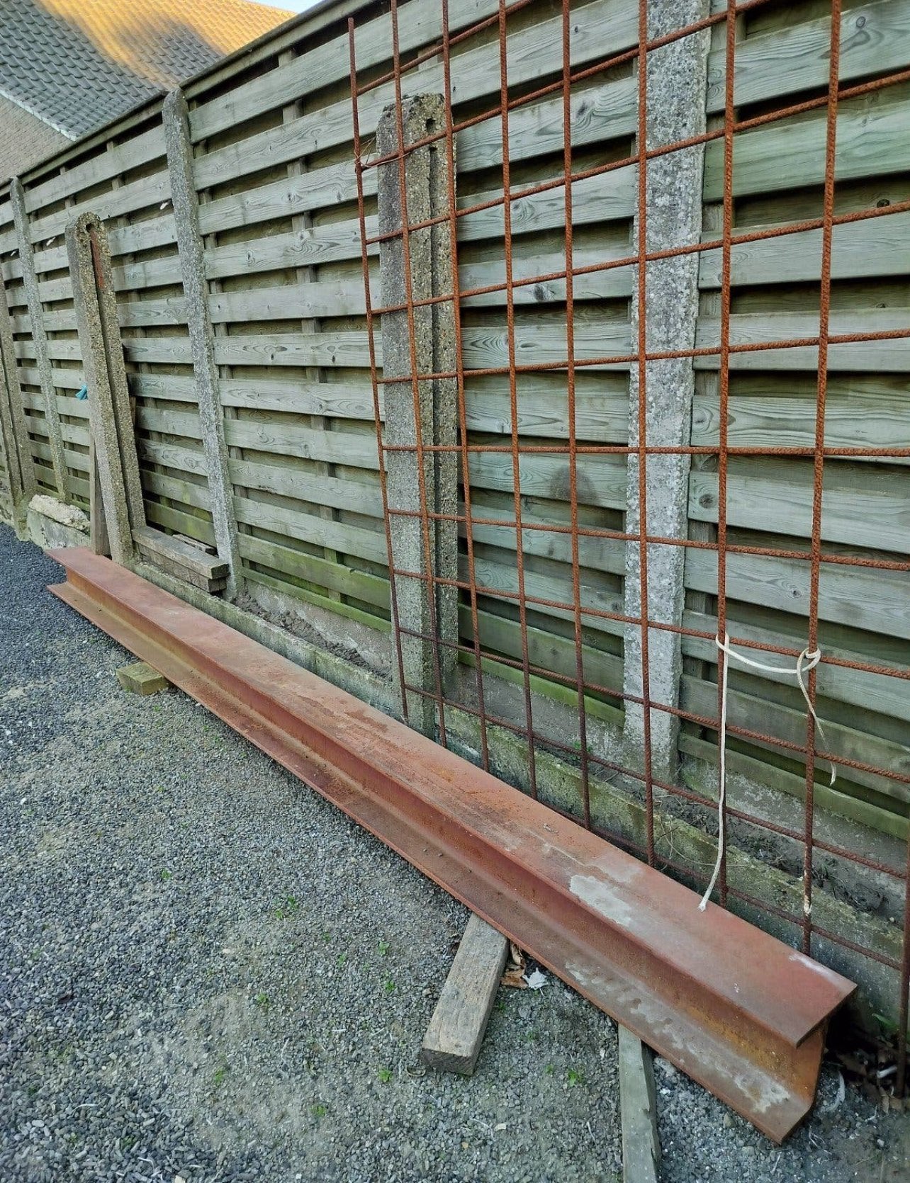 HEA constructie ijzren balk, Bricolage & Construction, Enlèvement, Comme neuf