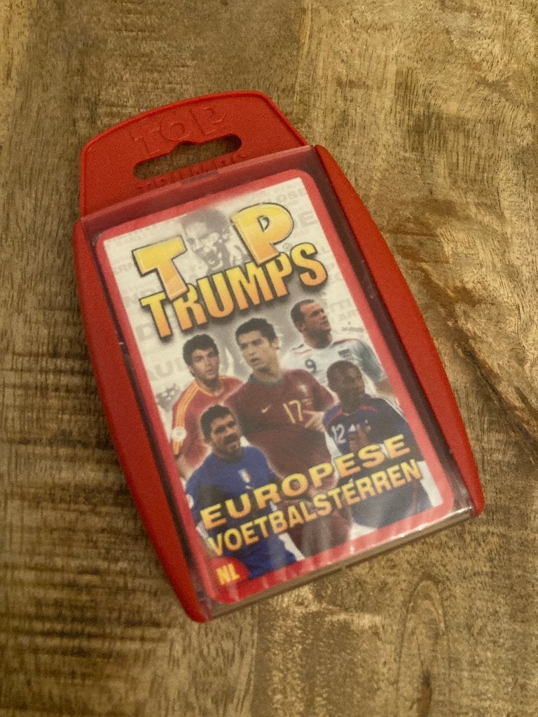 Kwartet Europese voetbalsterren - Top Trumps, Verzamelen, Ophalen of Verzenden, Nieuw, Kwartet(ten)