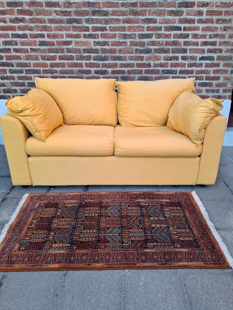 Canapé convertible ikea jaune, Maison & Meubles, Enlèvement, Comme neuf, Tissus, Contemporain