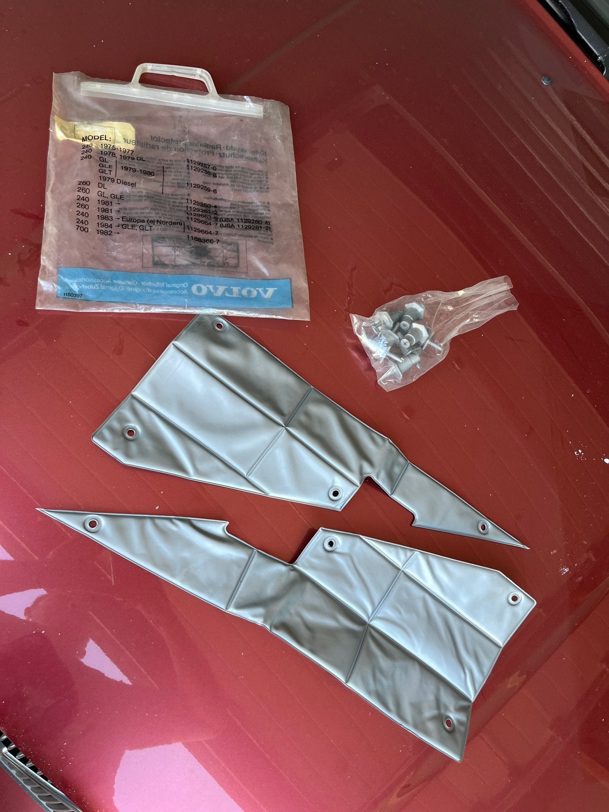 Volvo 240 260 740 760 winter grille protector, Ophalen of Verzenden, Volvo