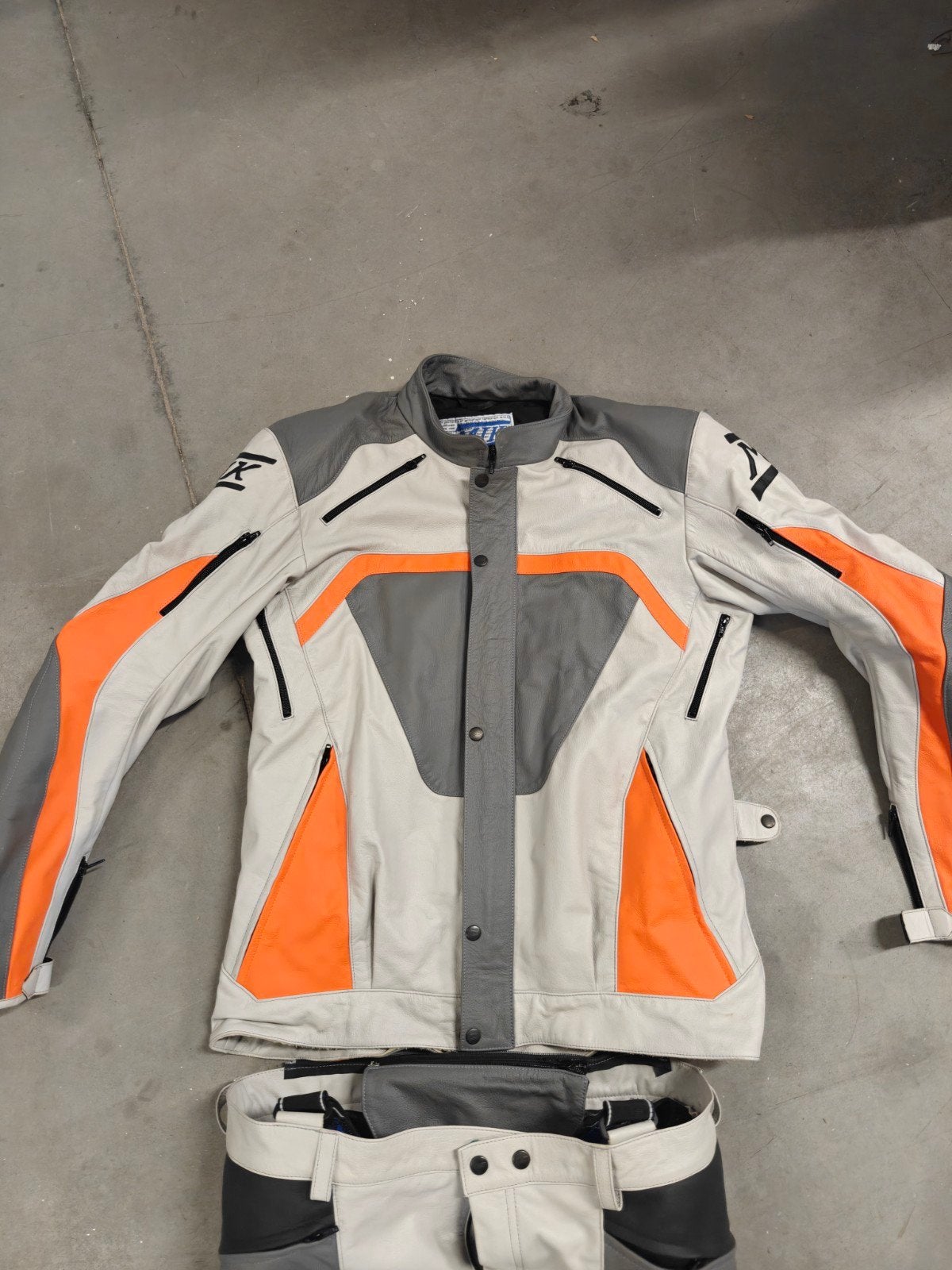 MJK leder motorpak 2-delig, Motoren, Kleding | Motorkleding, Ophalen