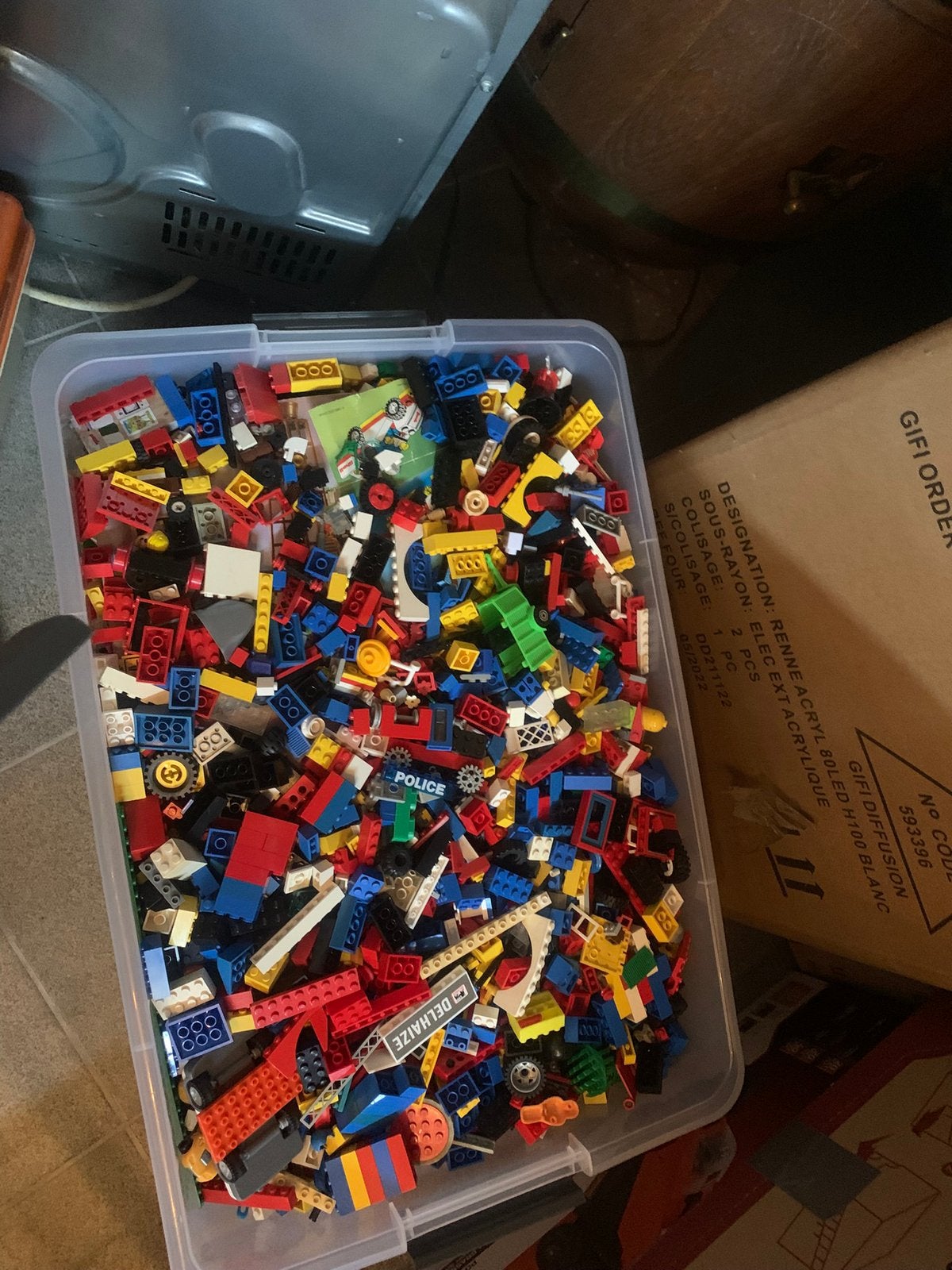 Gros box de lego, Kinderen en Baby's, Speelgoed | Duplo en Lego, Ophalen, Zo goed als nieuw, Lego