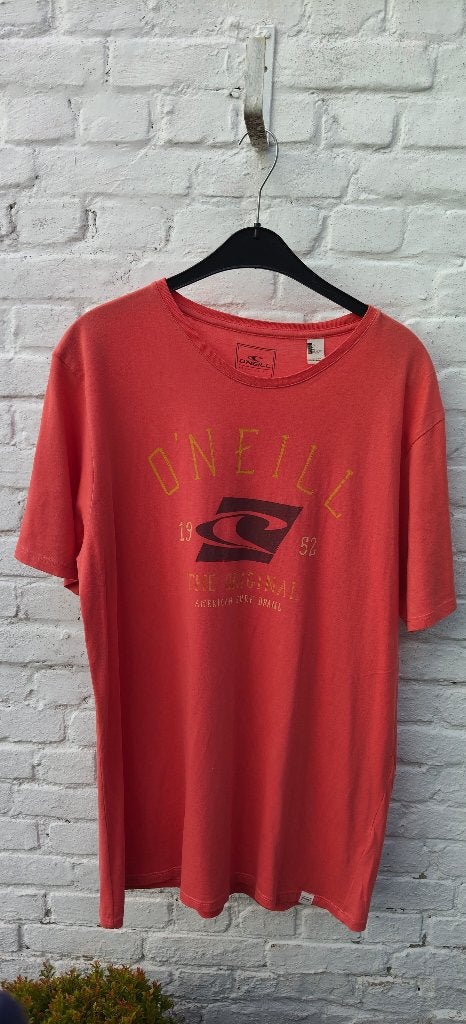 T-shirt o'neill maat large, Kleding | Heren, Maat 52/54 (L), Oranje, Ophalen of Verzenden, Zo goed als nieuw