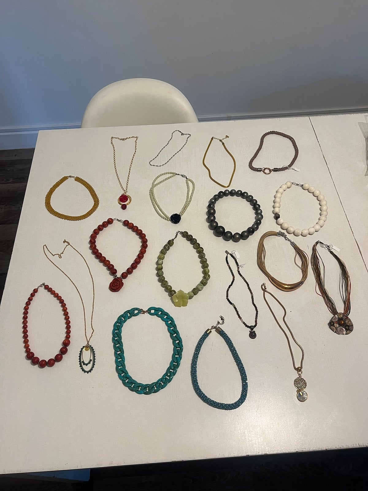 18 handmade kettingen, Ophalen of Verzenden, Nieuw