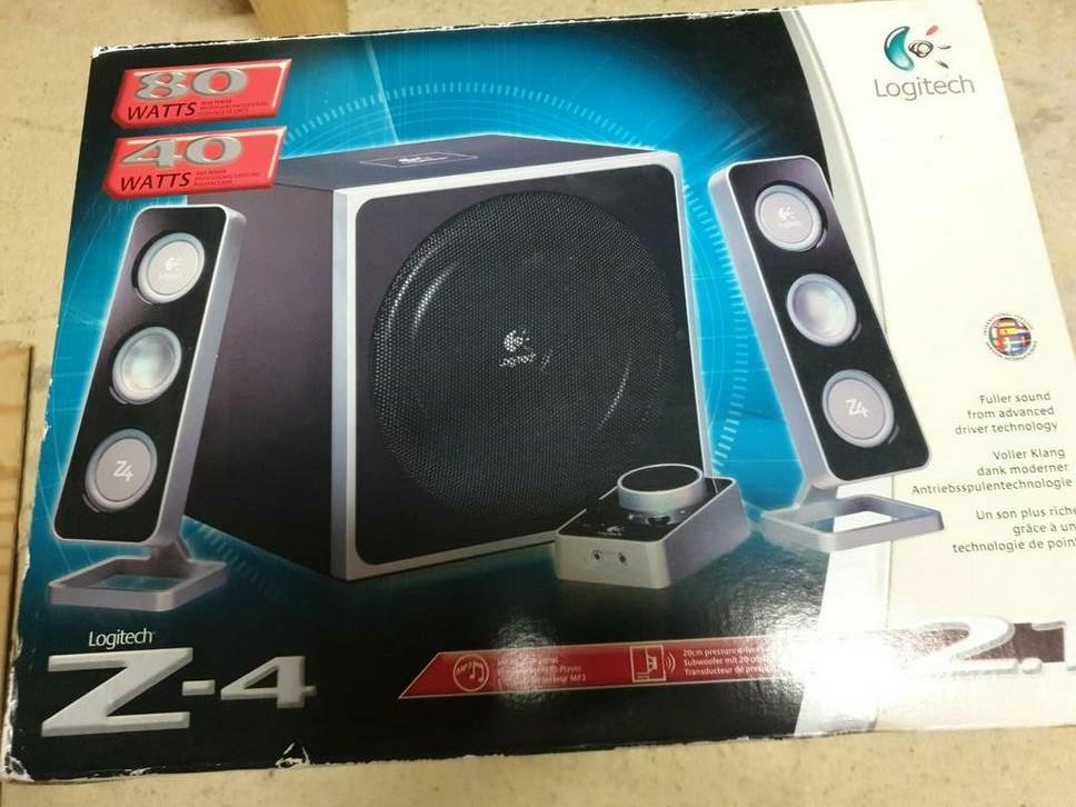 Enceintes Logitech, Enlèvement