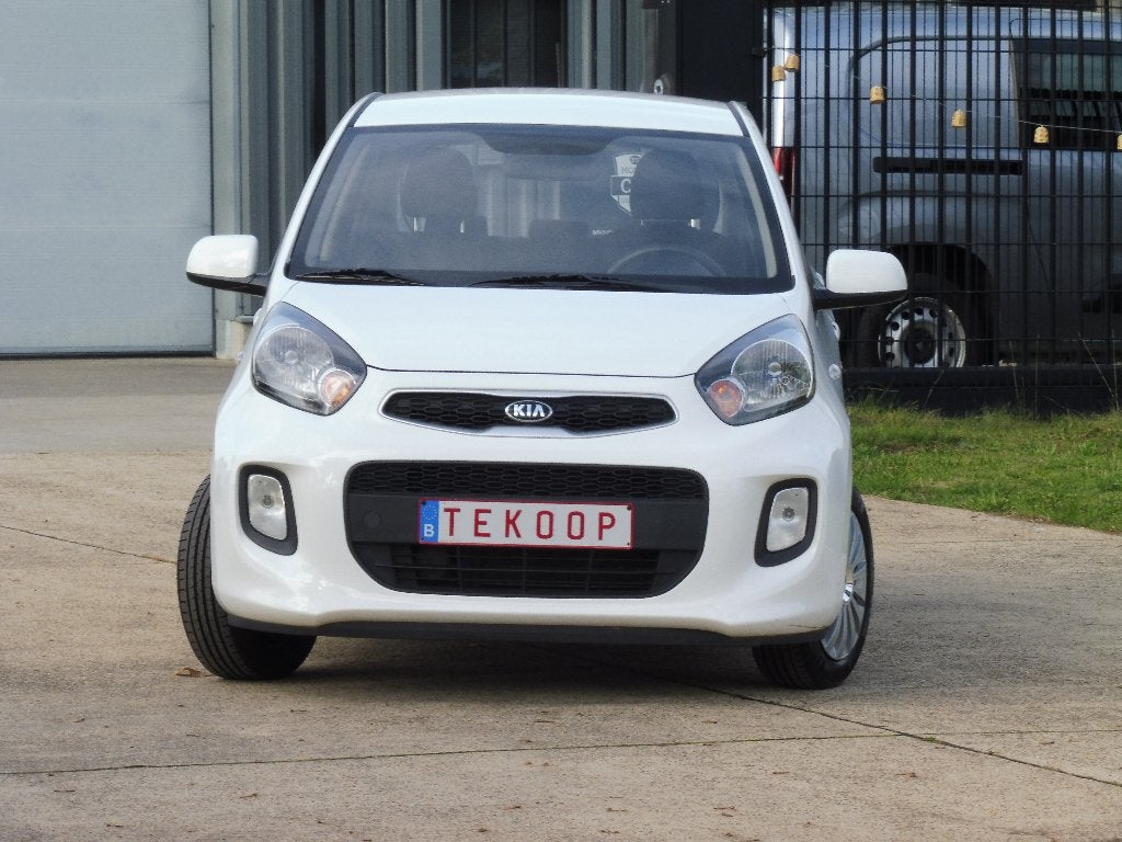 Kia Picanto, 1.0 benzine, 2015, Garantie, Airco, ..., Auto's, Voorwielaandrijving, Stof, Euro 6, https://public.car-pass.be/verify/9072-6019-5607#