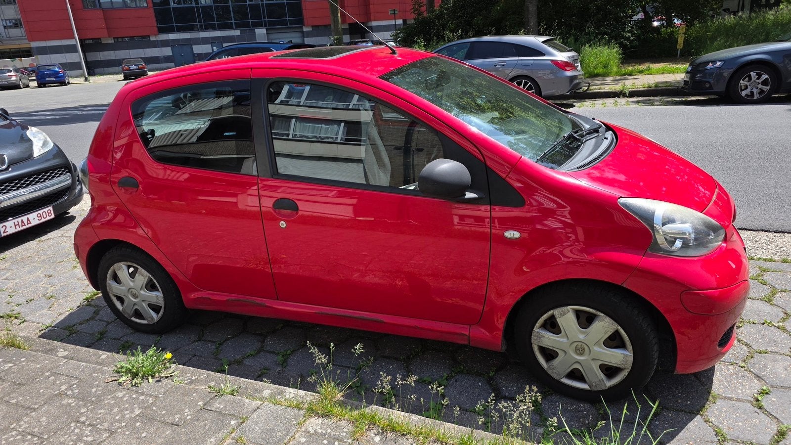 Toyota Aygo, Auto's, Bedrijf, Radio, Aygo, Rood