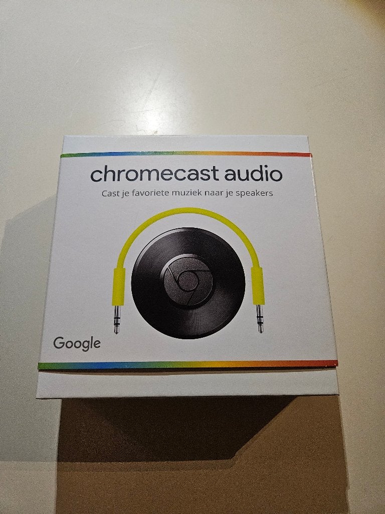 Google Chromecast Audio, TV, Hi-fi & Vidéo, Lecteurs multimédias, Comme neuf, Enlèvement ou Envoi