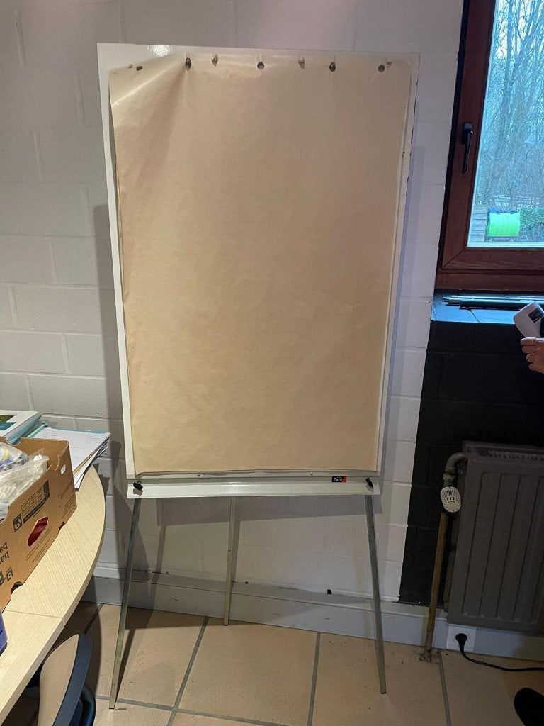 Tableau de réunion sur pied, Enlèvement, Utilisé, Tableau d'affichage