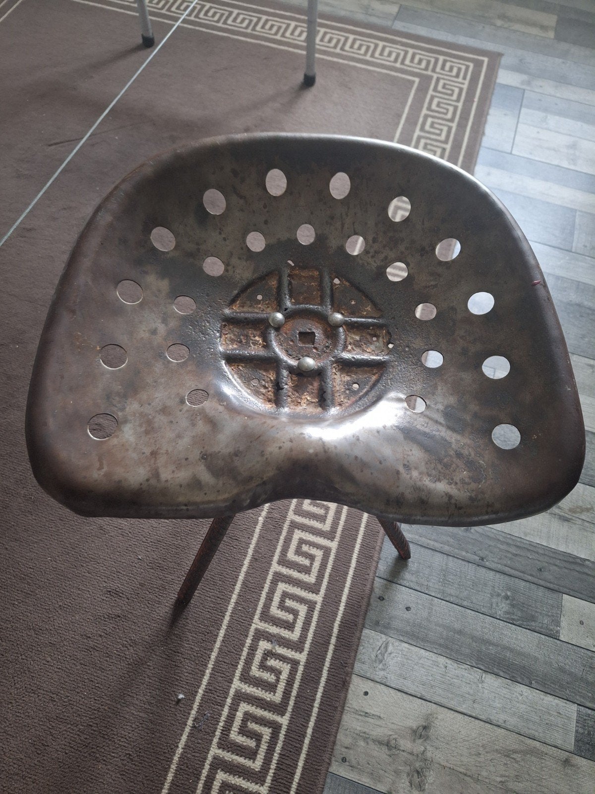 tabouret plutôt vintage, Enlèvement, Métal, Vintage