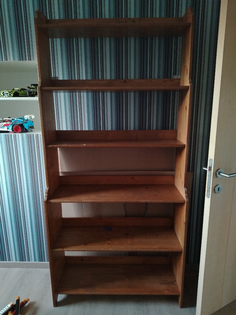 2 bruine boekenkast, Ophalen