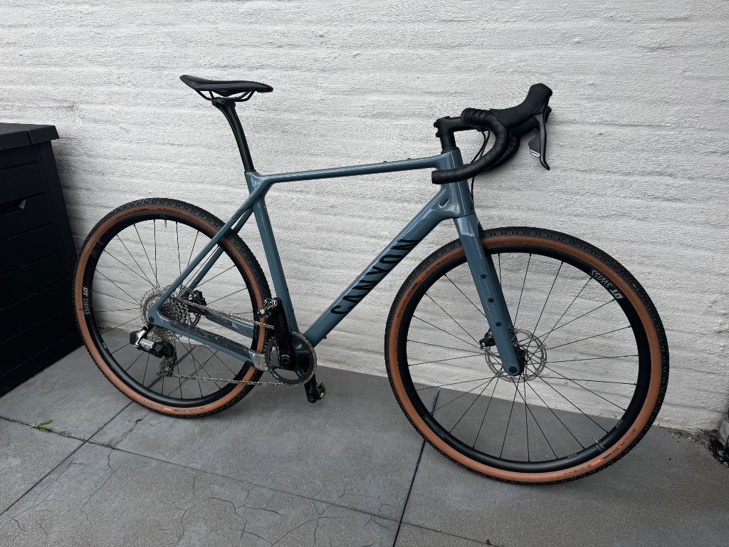 Canyon Grizl CF SL 7 eTap AXS – Carbon – maat L – topstaat, Fietsen en Brommers, 28 inch, 10 tot 15 versnellingen, Zo goed als nieuw