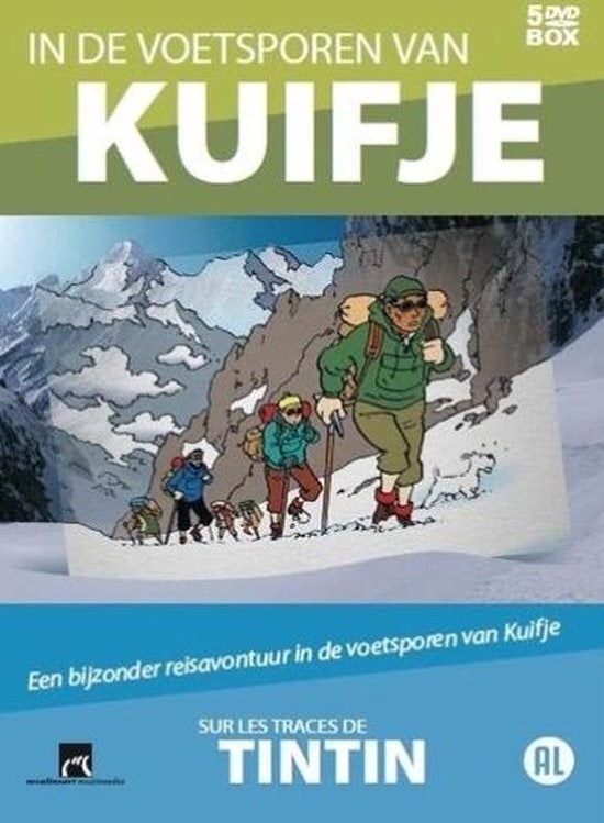 5 dvd Box - In de voetsporen van Kuifje, Enlèvement ou Envoi, Français, Néerlandais