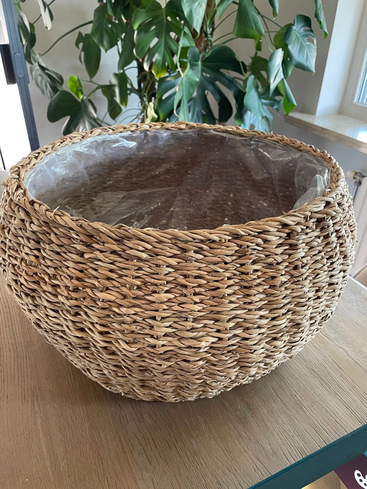 Seagrass mand, Ophalen, Zo goed als nieuw, Mand
