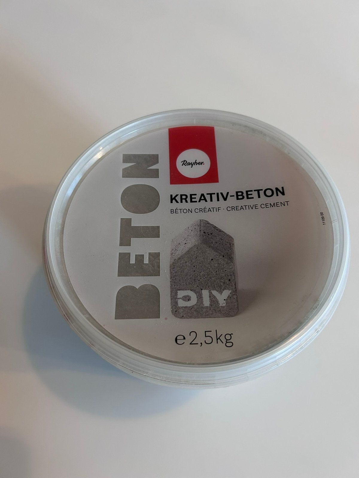 Rayher crratief beton, Ophalen of Verzenden, Gebruikt, Knutselen