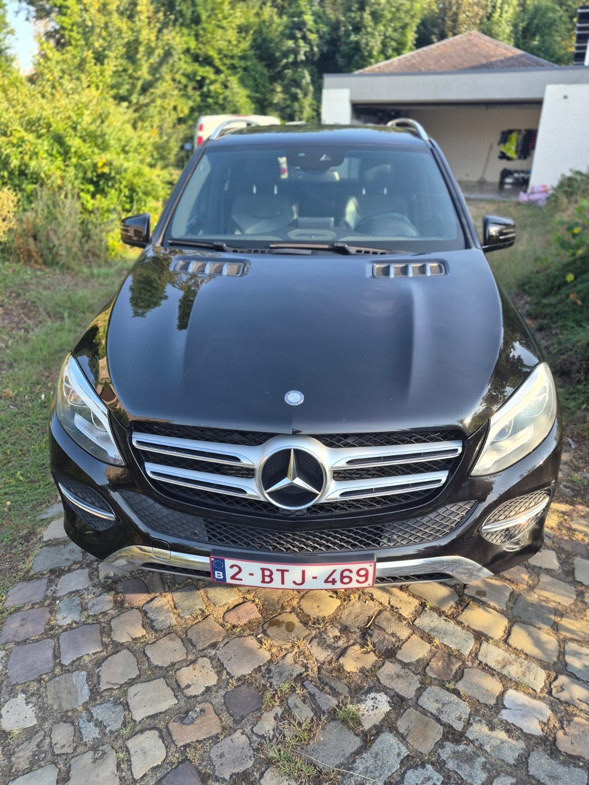 Mercedes GLE 250 awd, Auto's, Mercedes-Benz, Automaat, GLE, Zwart, Leder
