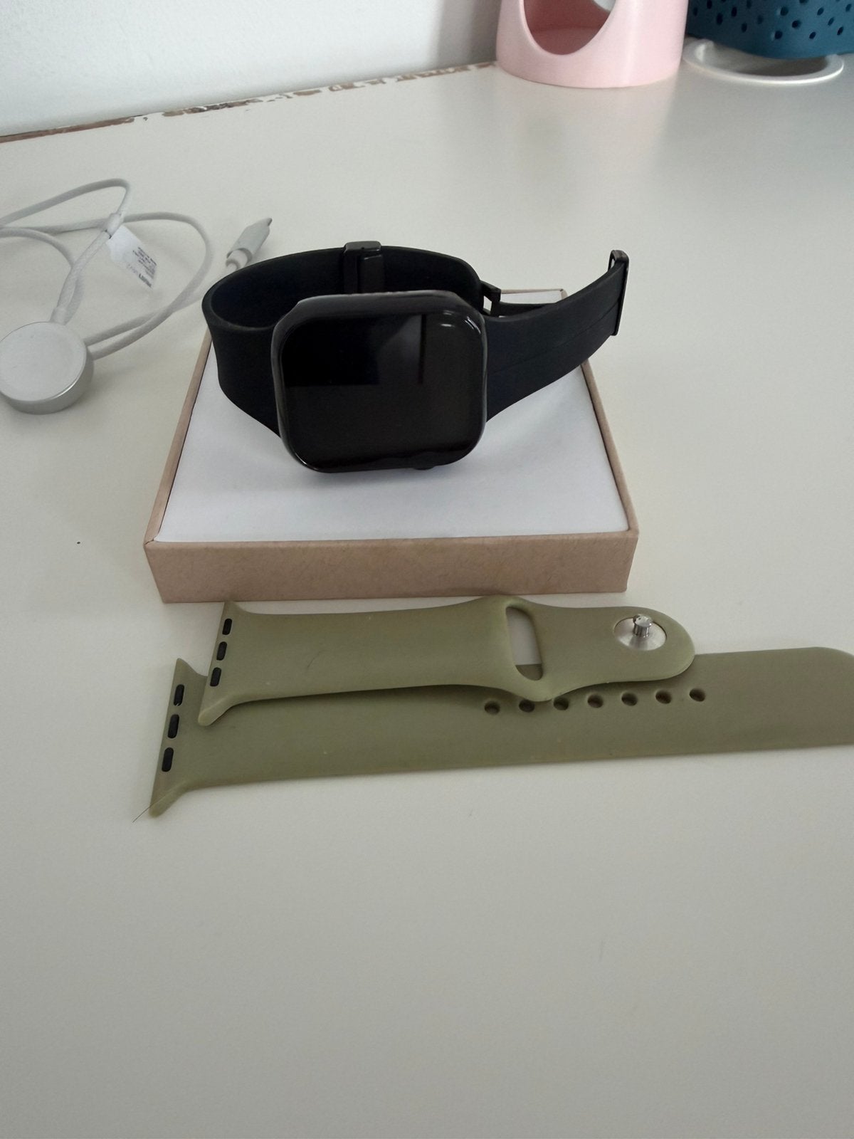 Apple Watch Series 8 Aluminium 45 mm, Ophalen, Zo goed als nieuw