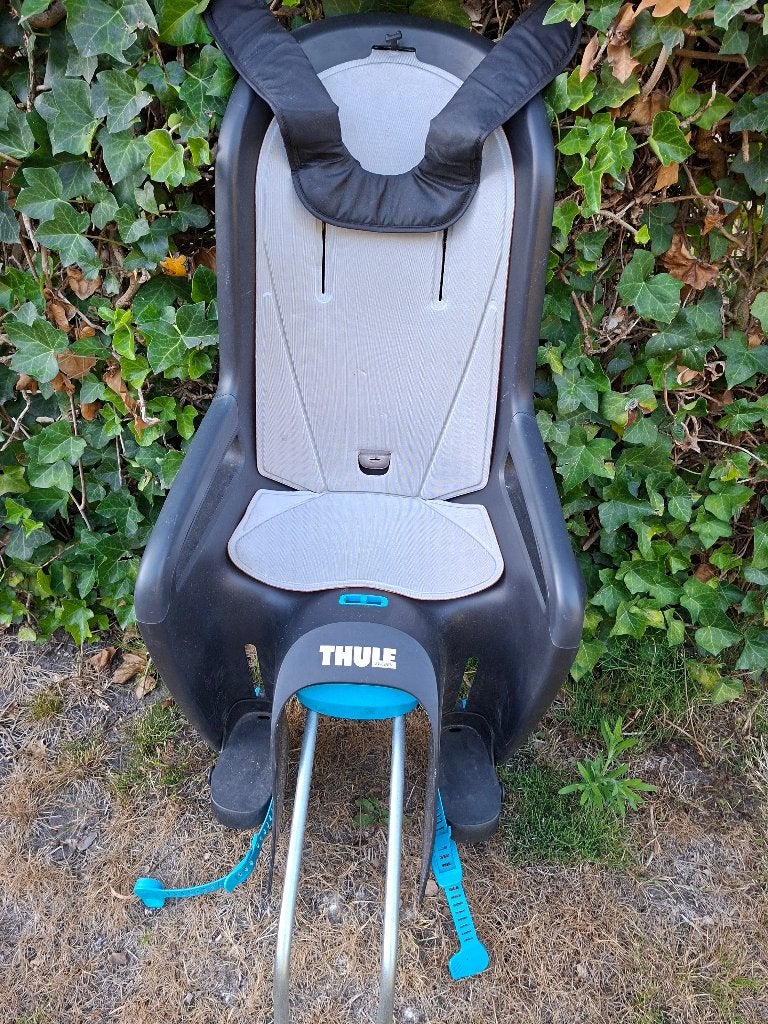Thule kinderstoel, Fietsen en Brommers, Achterzitje, Voetsteuntjes, 0 t/m 18 kg, Ophalen of Verzenden