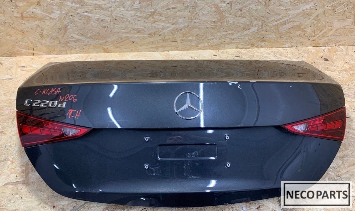 MERCEDES C-KLASSE 206 W206 ACHTERKLEP ALLES LEVERBAAR!!!, Arrière, Haillon arrière, Utilisé, -