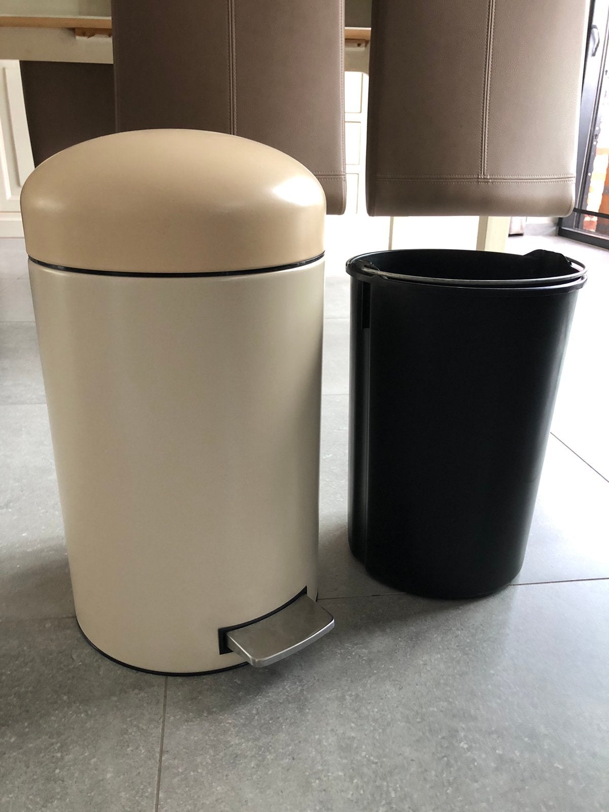 Brabantia vuilbak 12 L, Ophalen, Zo goed als nieuw