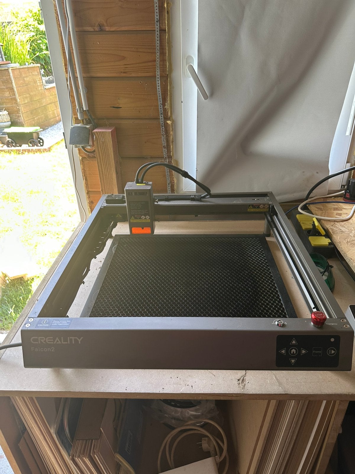 Creality Falcon 2 40w laser, Computers en Software, 3D Printers, Ophalen of Verzenden, Zo goed als nieuw