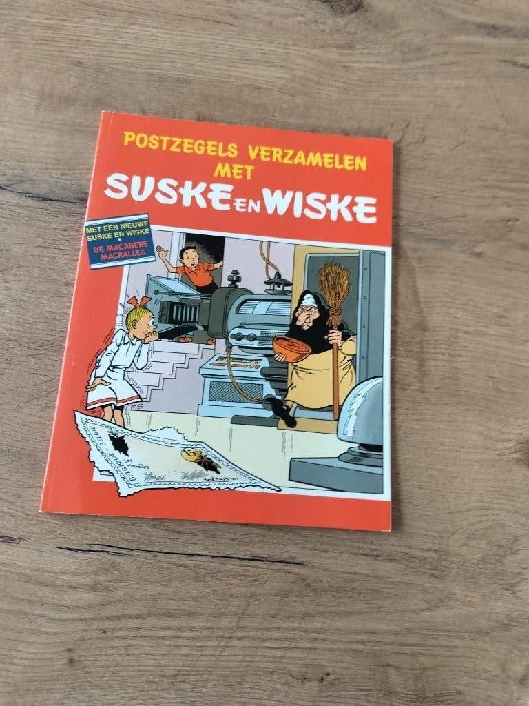 Suske en wiske postzegels verzamelen met, Boeken, Ophalen of Verzenden