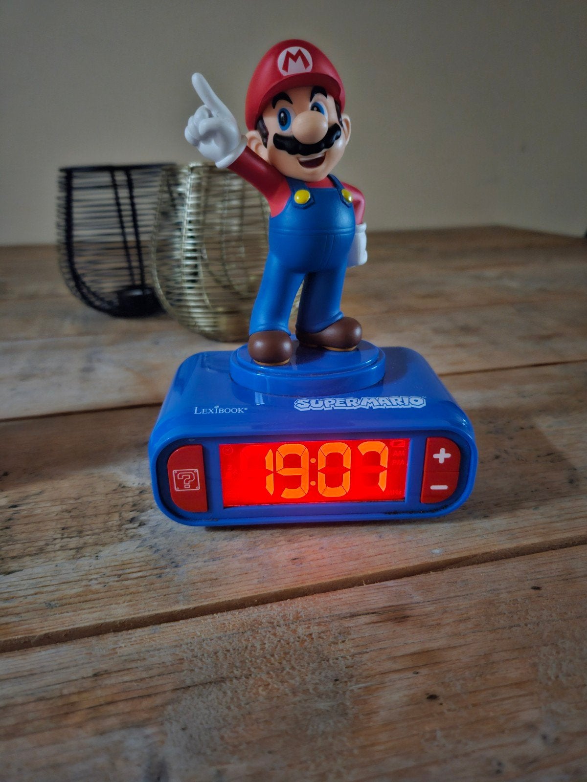 Lexibook de réveil numérique Super Mario avec lumières, Enlèvement ou Envoi, Digital
