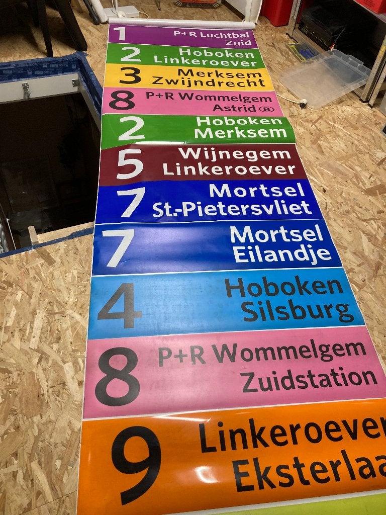 Rolfilm van oude verdwenen PCC tram uit  Antwerpen, Ophalen, Zo goed als nieuw