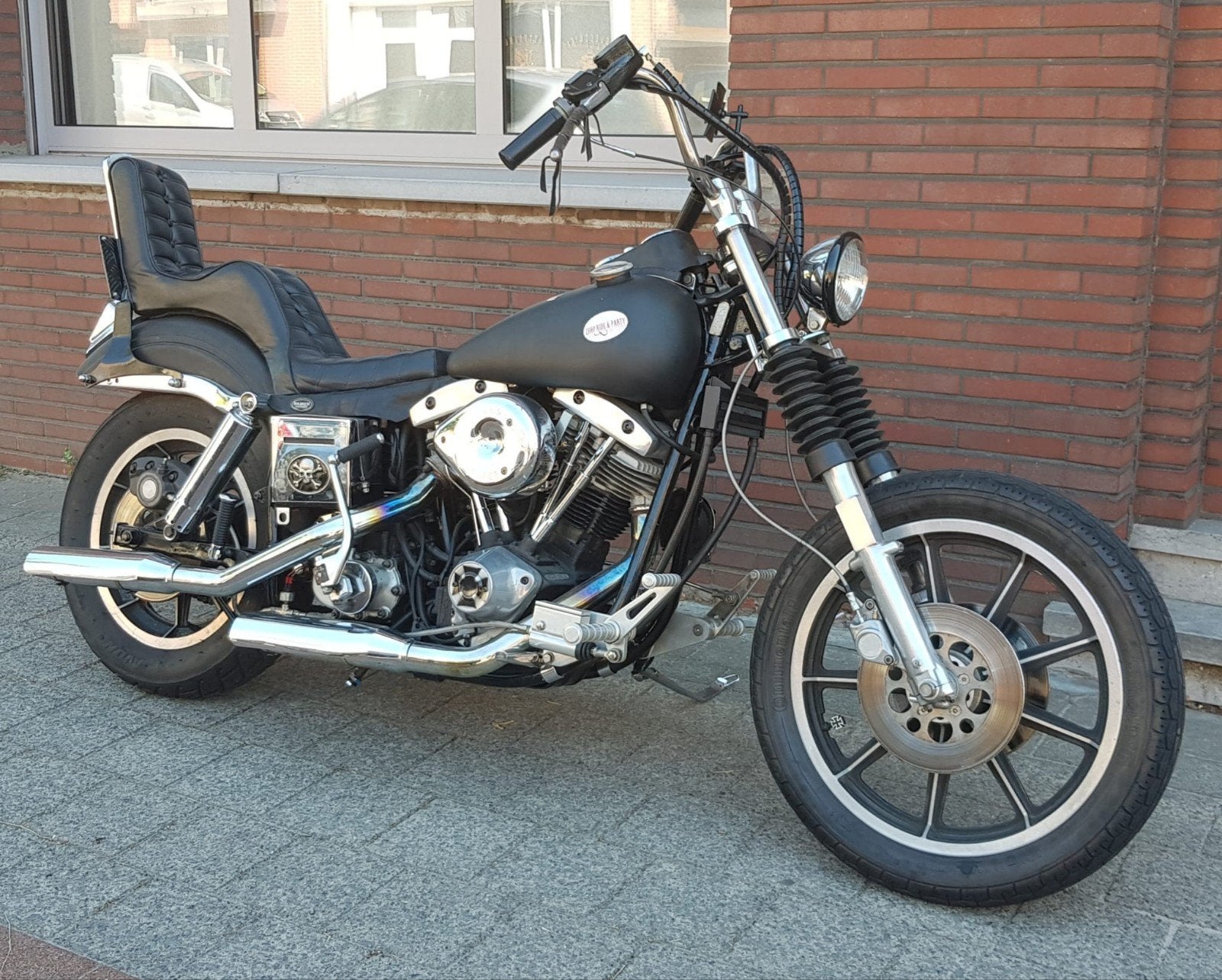 Harley Davidson shovelhead 1979, Motos, Enlèvement, Utilisé