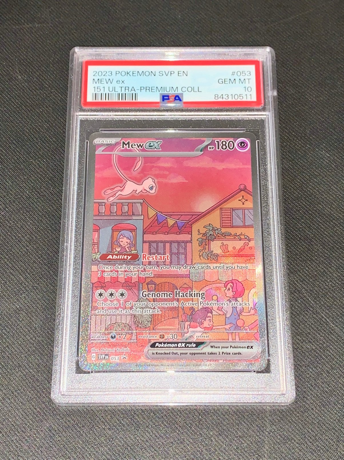 2023 POKEMON SVP EN MEW ex 151 ULTRA-PREMIUM COL PSA 10 CARD, Ophalen of Verzenden, Nieuw