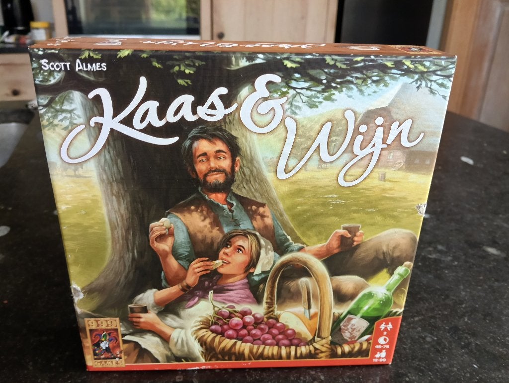 Kaas en wijn, Een of twee spelers, Ophalen, Zo goed als nieuw, 999 games