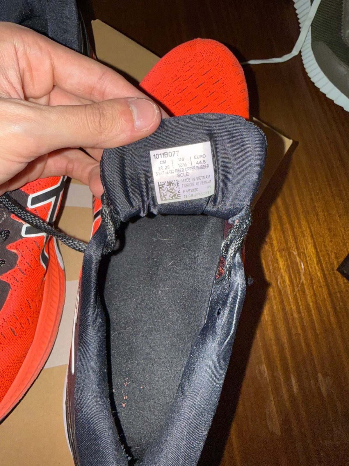 Asics chaussures, Enlèvement ou Envoi, Comme neuf