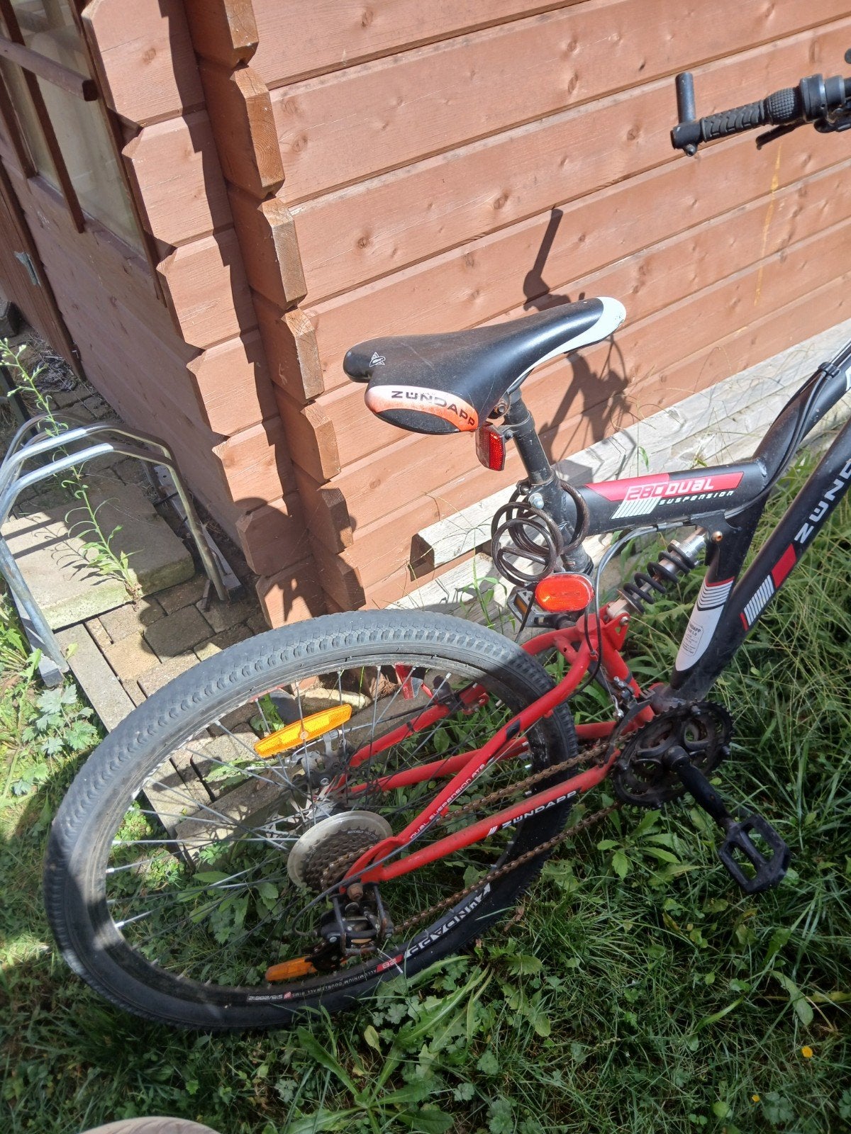 mountenbike zunndap, Fietsen en Brommers, Fietsaccessoires | Aanhangwagens en Karren, Ophalen, Gebruikt