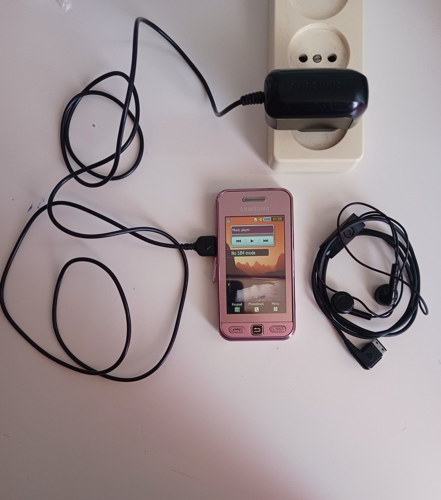 Samsung Star GT-S5230 zachtroze, Overige modellen, Touchscreen, 3 tot 6 megapixel, Ophalen of Verzenden