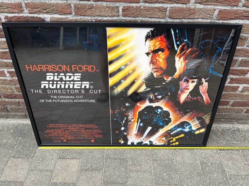 Ingelijste filmposter Blade Runner The Director's Cut, Enlèvement, Utilisé