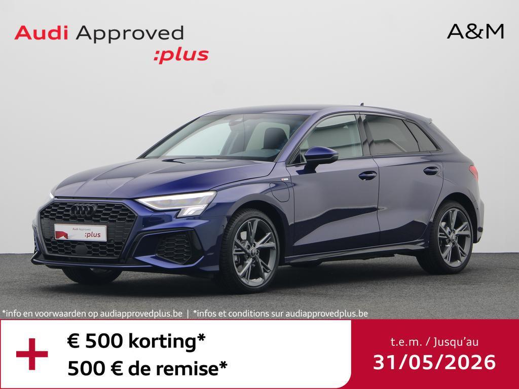 Audi A3 Sportback PHEV A3 Sportback PHEV 40 TFSI e S line S, Autos, Audi, A3, ABS, Airbags, Air conditionné, Cruise Control, Vitres électriques