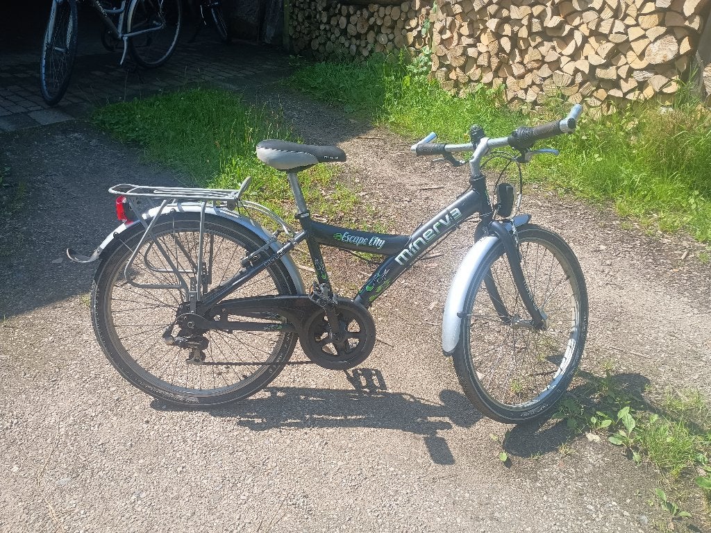 Kinderfiets, Fietsen en Brommers, Ophalen, Velgrem, Minerva, Gebruikt
