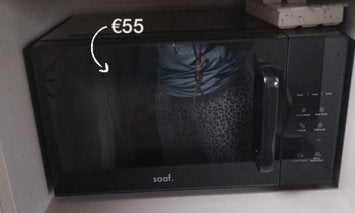 SAAF MICROGOLFOVEN - ophalen Gent – MOET VEG (voor 29/09), Elektronische apparatuur, Ophalen, Gebruikt, Microgolfoven