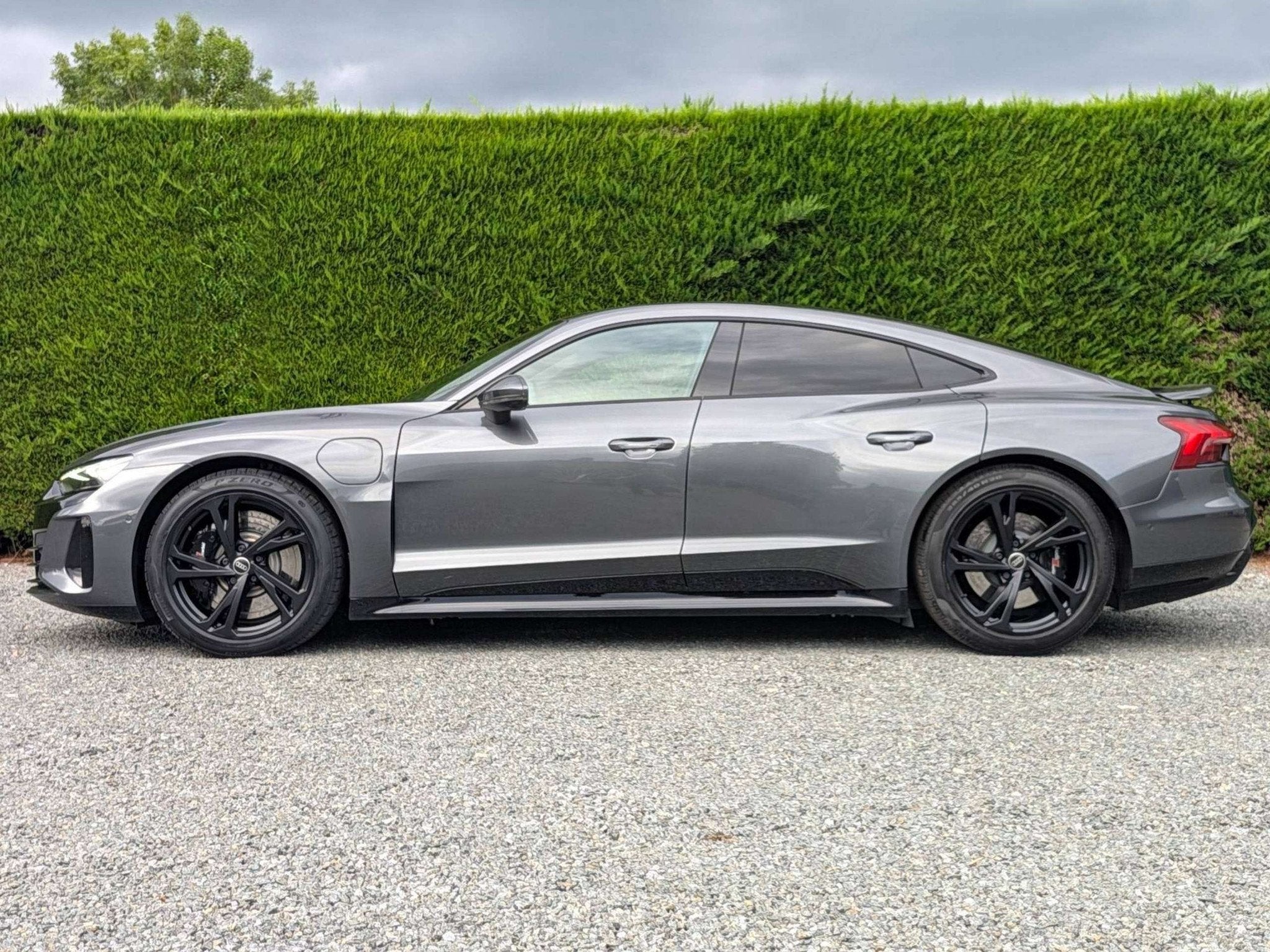Audi e-tron GT RS- NP 188.000 - extra garantie - head up - c, Auto's, Automaat, 4 deurs, Gebruikt, Zwart