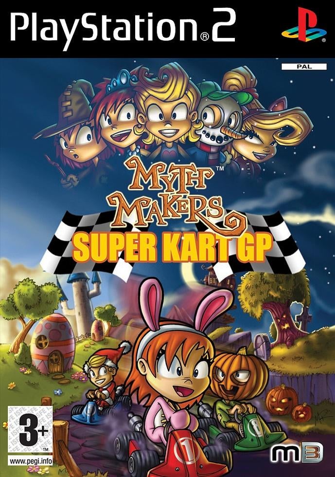 Myth Makers Super Kart GP, Consoles de jeu & Jeux vidéo, Jeux | Sony PlayStation 2, Enlèvement ou Envoi, 1 joueur, Course et Pilotage