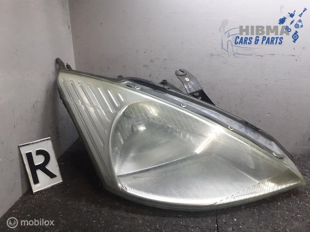 Koplamp Ford Focus I Rechts XS4X13005 1998 t/m 2005, Gebruikt, Ford, Ophalen of Verzenden, Ford