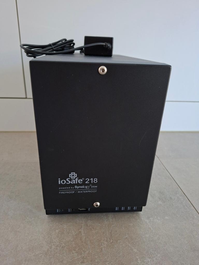 IOSAFE 218 Fire/Waterproof NAS, Ophalen