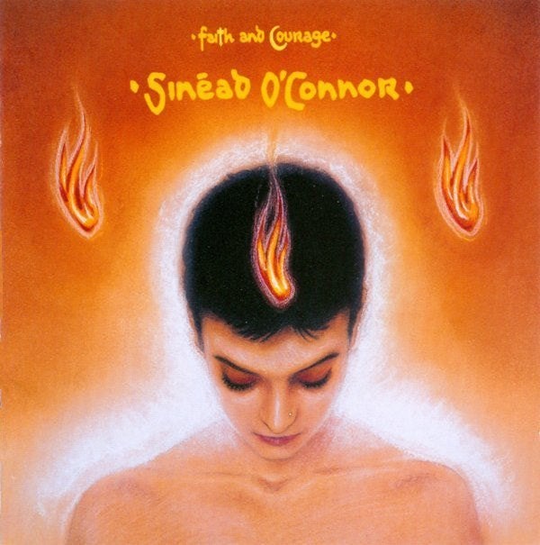 SALE--CD SINÉAD O'CONNOR - Faith and Courage, Verzenden